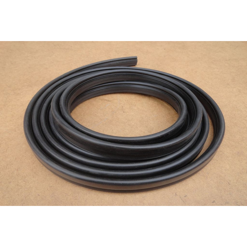 Borracha Acabamento do Forro de Teto Interno Preta Chev Brasil 1963