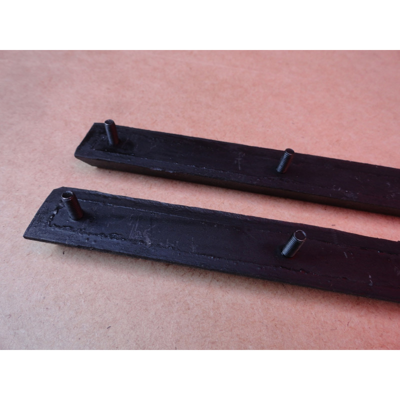 Borracha Batente Parachoque Maverick - Par