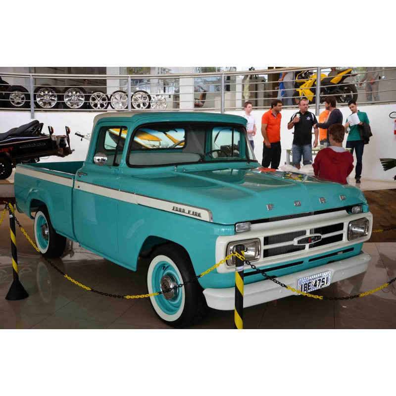 Borracha Calço Haste Porta Luvas F-100 F-600 1962 A 1971 - Par