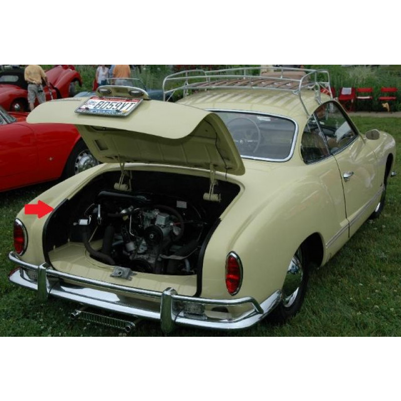 Borracha Capô Traseiro Karmann Ghia