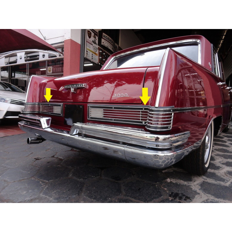 Borracha Contorno Lanterna Traseira Aero Willys Itamaraty