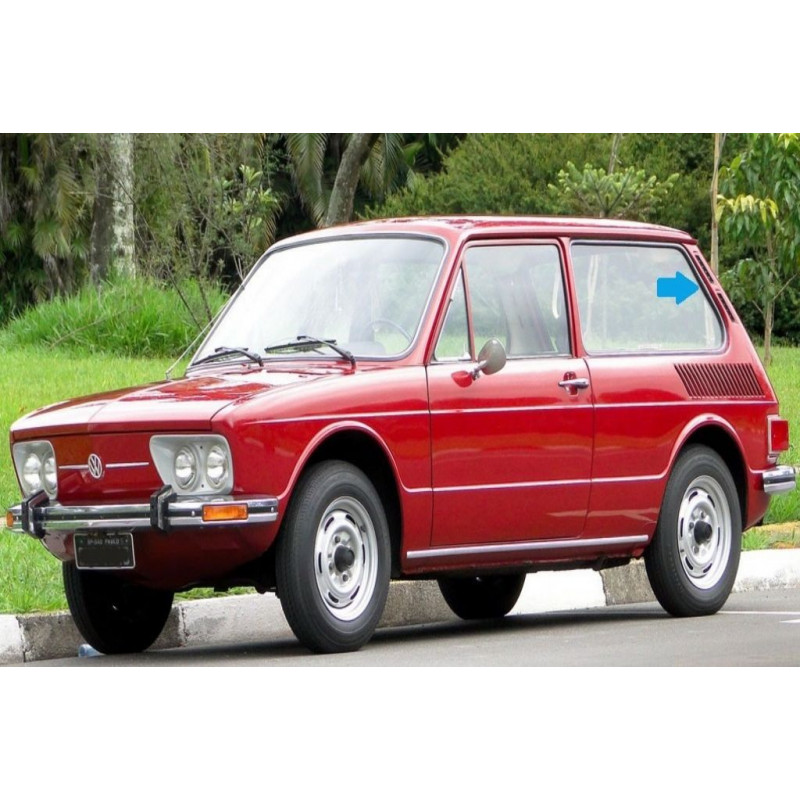 Borracha Janela Fixa Brasília Modelo Utiliza Friso