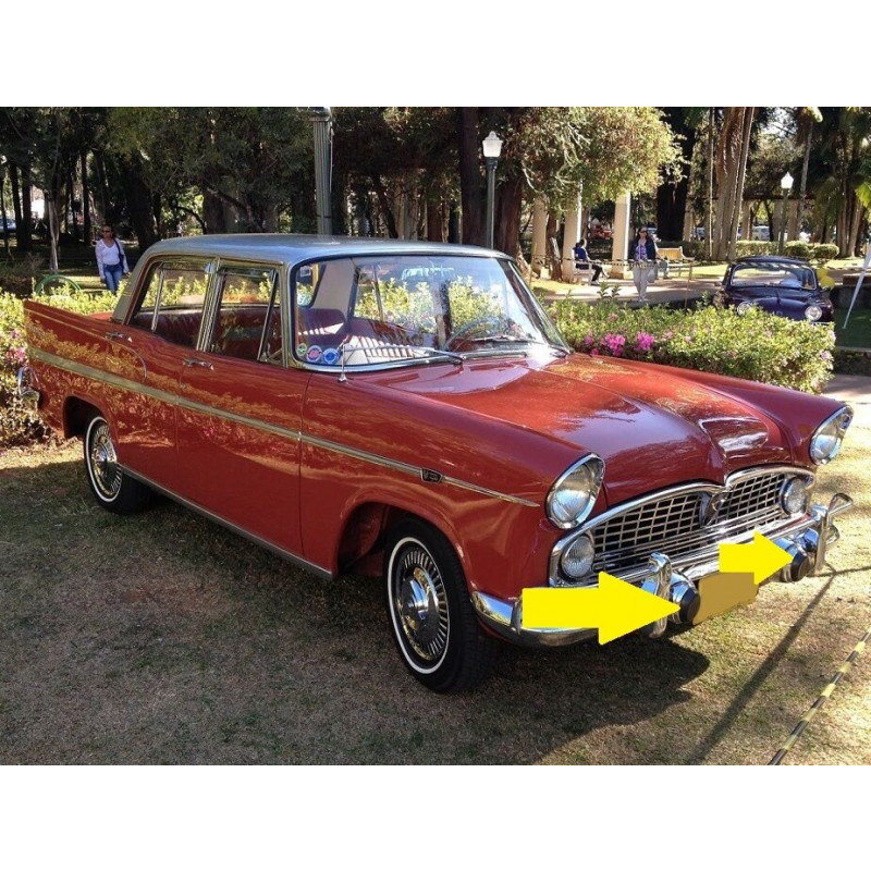 Borracha do Batente do Parachoque Simca Original Usada