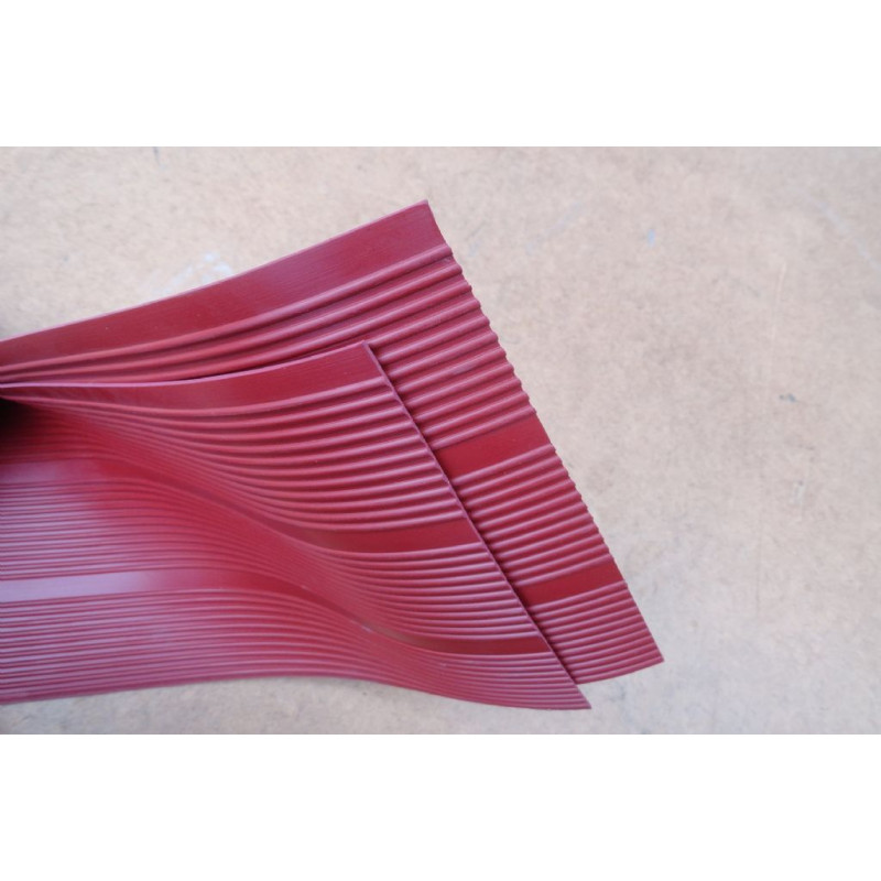 Borracha Do Estribo C-10 C-14 C-15 D-10 1964 á 1985 Vermelha Nova Par