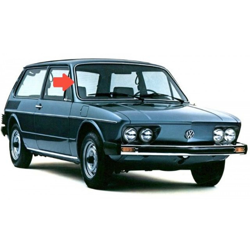 Borracha Parabrisa Variant II Brasília Modelo Utiliza Friso