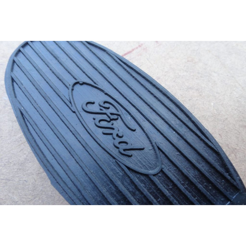 Borracha Freio/Embreagem Fordinho 28 à 31 Preto - Par