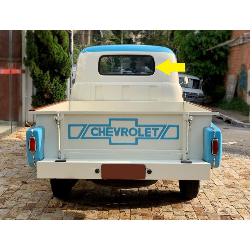 Borracha Vigia Traseiro Chevrolet Brasil 1958 a 1963