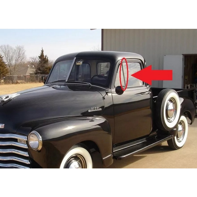 Borracha Encosto Quebra Vento Ventarola - Par