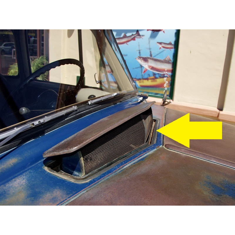 Borracha Entrada de Ar Capô Boca de Bagre 54 à 55