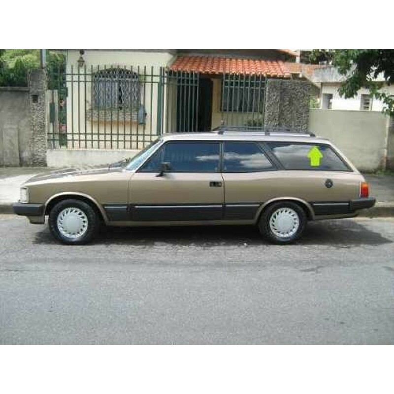 Borracha Fixa Lateral Traseira Caravan Direito