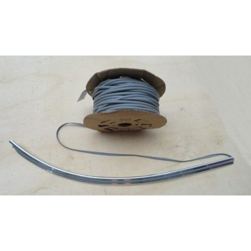 Borracha Friso Kombi Luxo Cinza kit