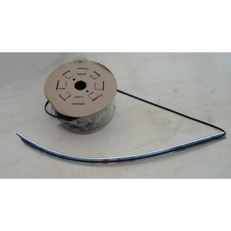 Borracha Friso Kombi Luxo Preto kit