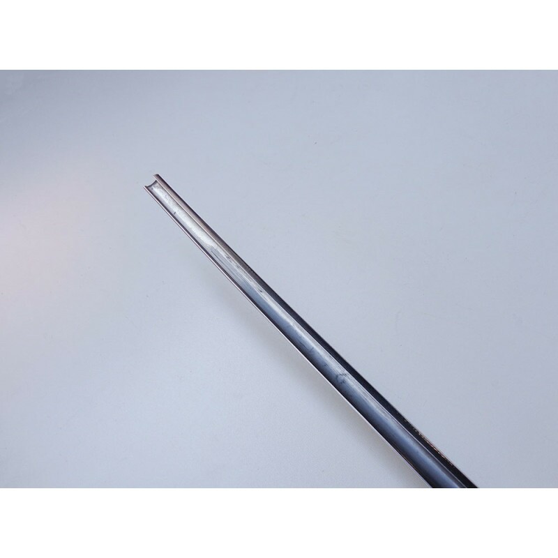 Friso Parabrisa Veraneio C-10 Inox Original + Borracha Kit Restaurado