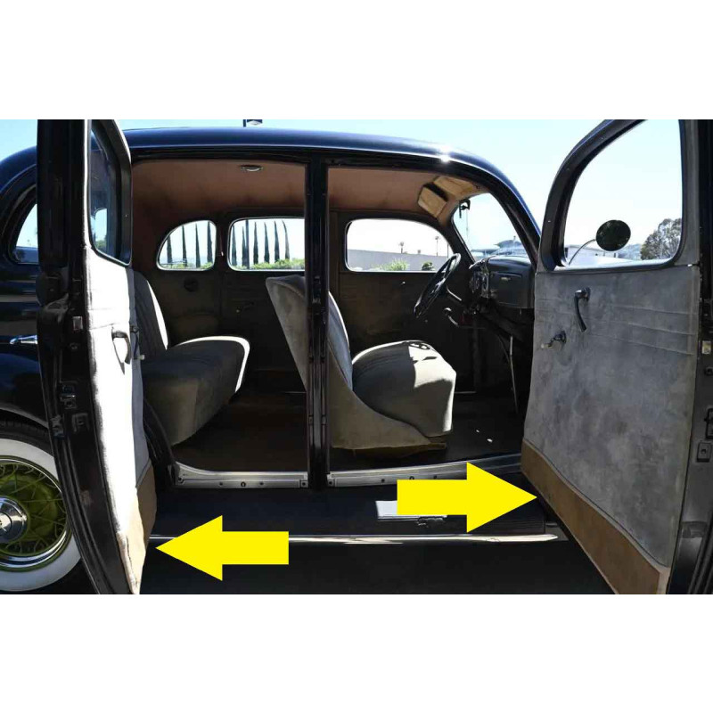 Borracha Inferior Porta Ford 1935 e 1936 Fordor Phaeton - Jogo