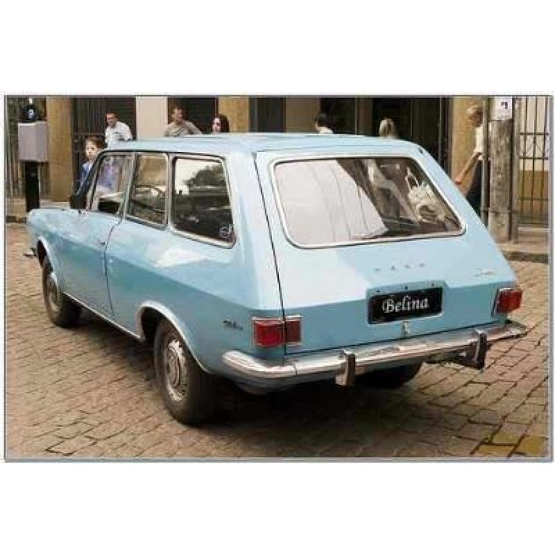 Borracha Janela Lateral Fixa Belina I até 77 Modelo não Utiliza Friso