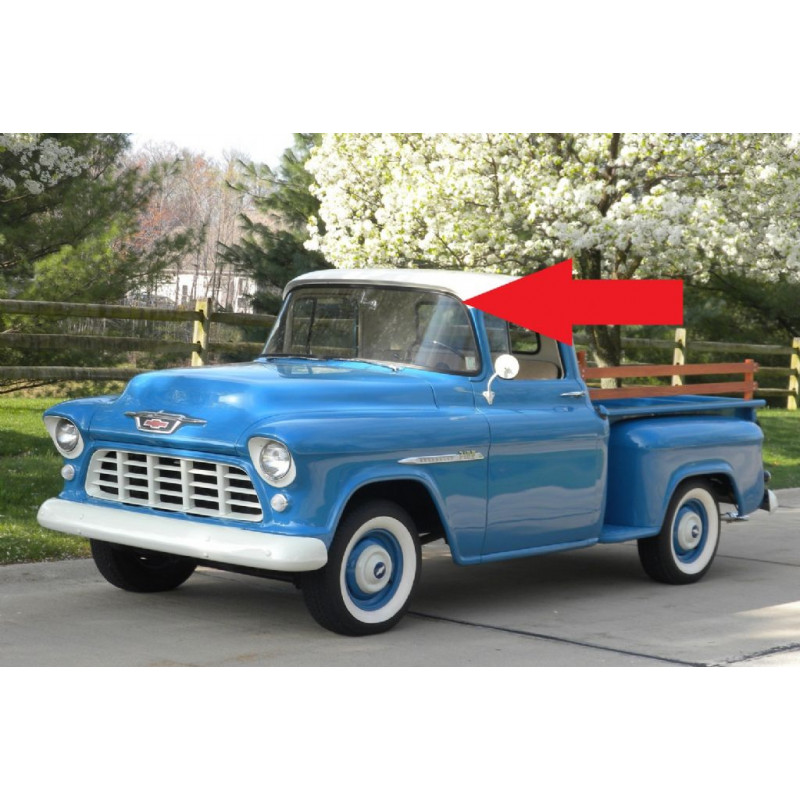 Borracha Parabrisa Mod. Não Utiliza Friso 55 à 59 Importada