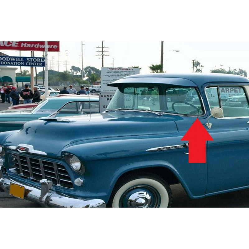 Borracha Parabrisa para Friso Marta Rocha 55 à 59 Importada