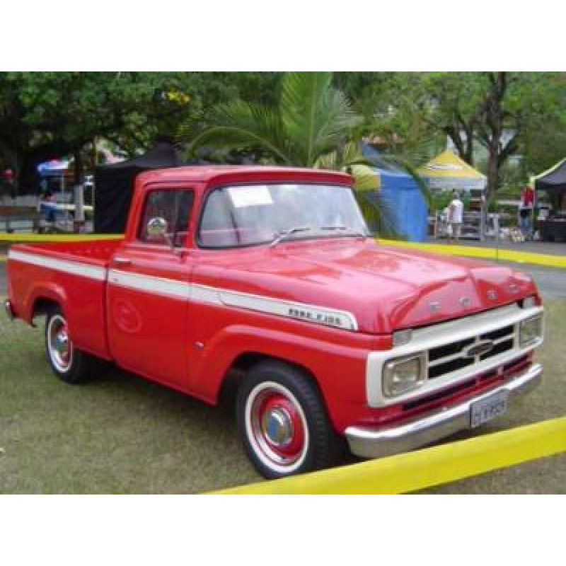 Borracha Parabrisa F-100 56 e 59 à 61 Panorâmico