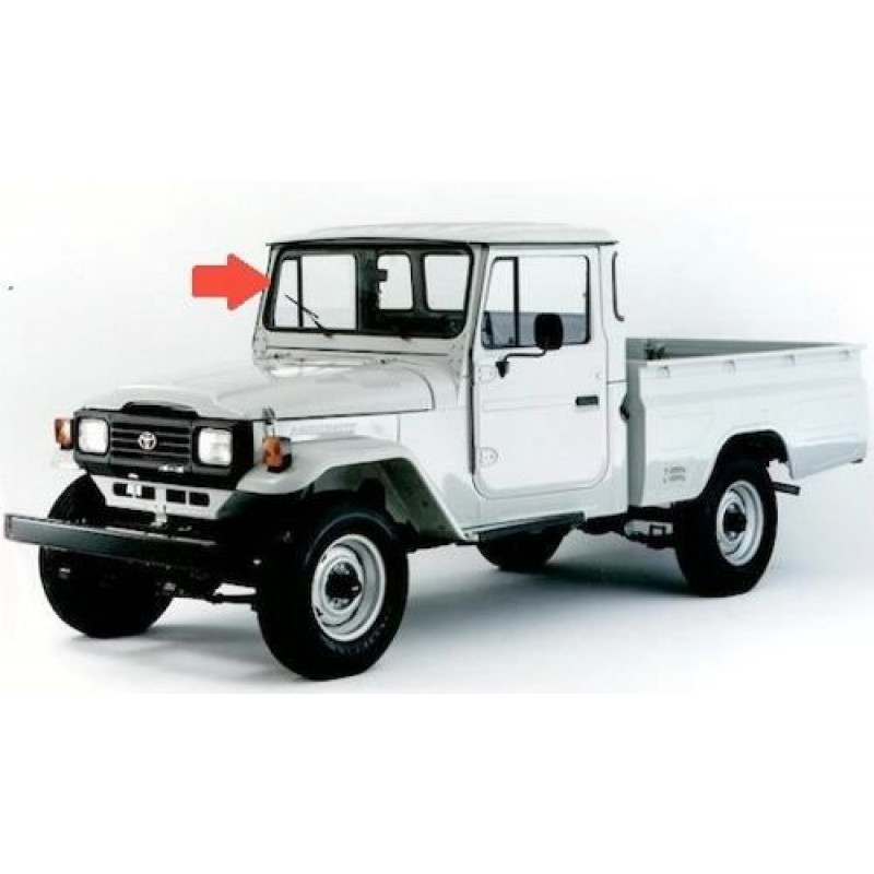 Borracha Parabrisa Toyota Bandeirante 86 em Diante