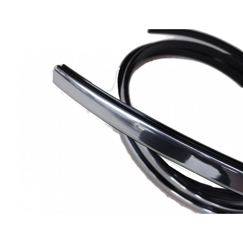 Borracha Parabrisa Dianteiro Com Friso Chevrolet Boca de Bagre 54 e 55 