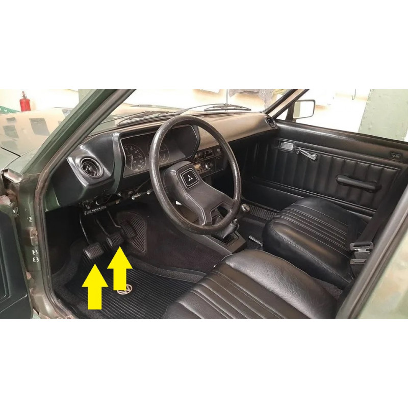 Capa do Pedal Freio Embreagem Dodge 1500 1.8 Argentino 1978 a 1983 Nova - Par