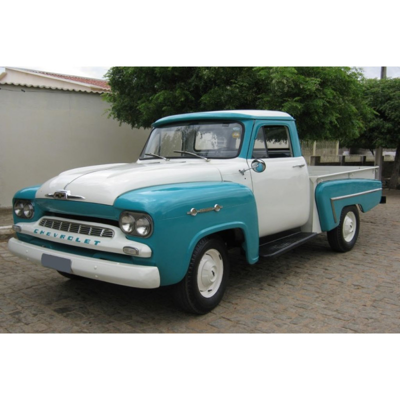 Borracha Quebra Vento + Encosto Chevrolet Brasil 1958 a 1963 Par