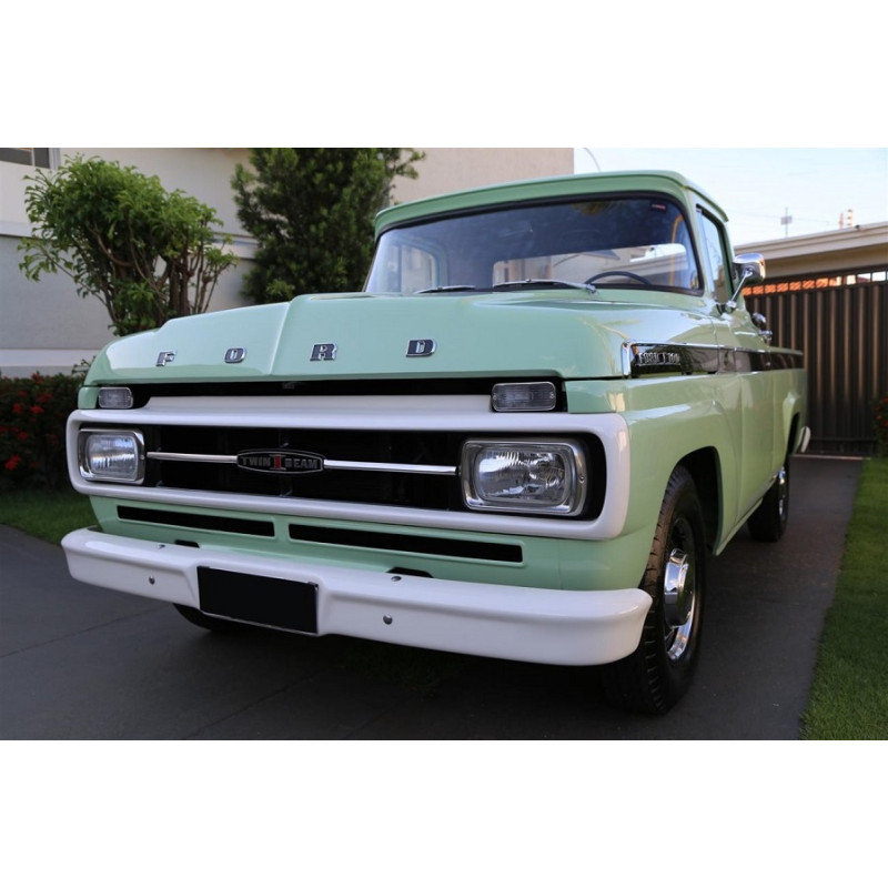 Borracha Quebra Vento + Encosto F-100 F-350 F-600 1962 a 1971 - Jogo