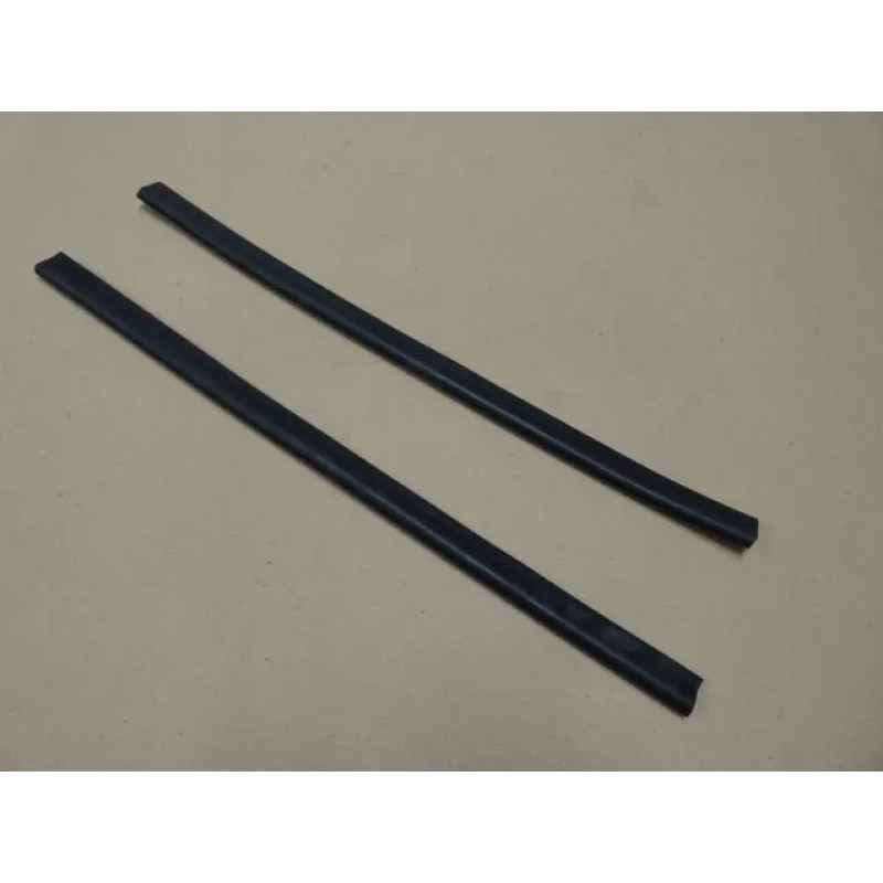 Borracha Suporte do Vidro da Porta Fusca - Par