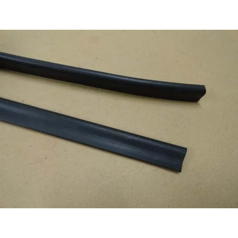 Borracha Suporte do Vidro da Porta Fusca - Par