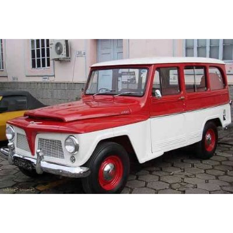 Borracha Tampa Traseira Rural