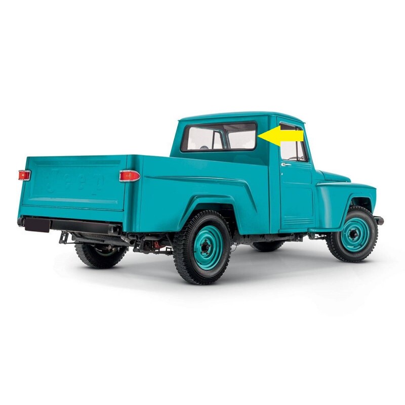 Borracha Vidro Vigia Traseiro F-75