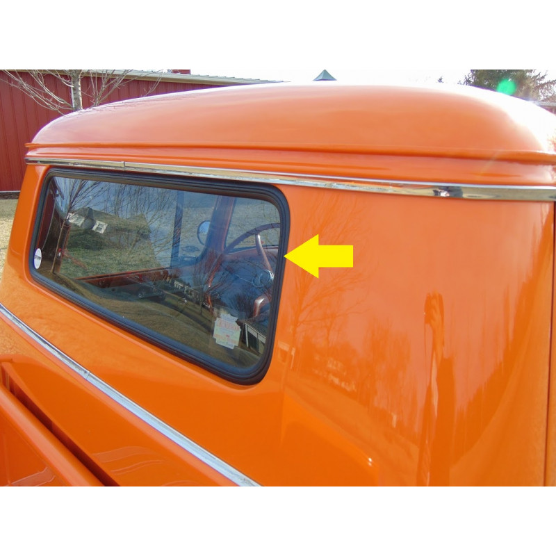 Borracha Vigia Traseiro Chevrolet Marta Rocha 1955 a 1959 Macarrão