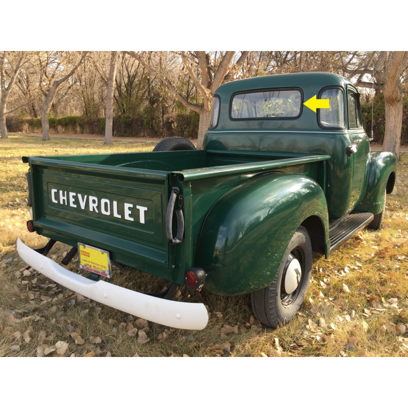 Borracha Vigia Traseiro Chevrolet Sapo Bagre 1947 a 1955 Macarrão