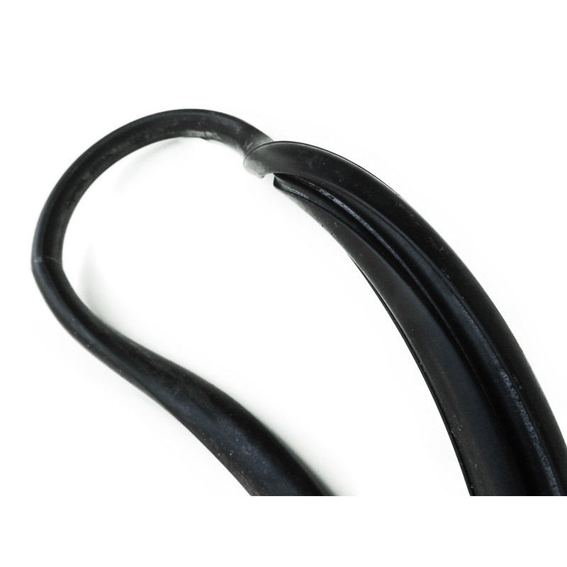 Borracha Vigia Traseiro C/ Friso Toyota Bandeirante Versão Jeep ou Perua até 89 