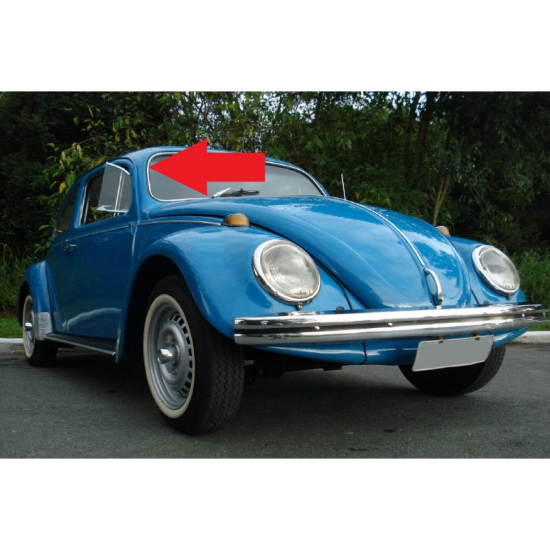Borracha Parabrisa Fusca Mod. Utiliza Friso Autotravi