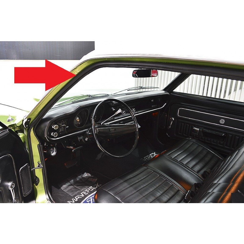 Borracha De Porta Superior  Maverick 2 Portas - Par