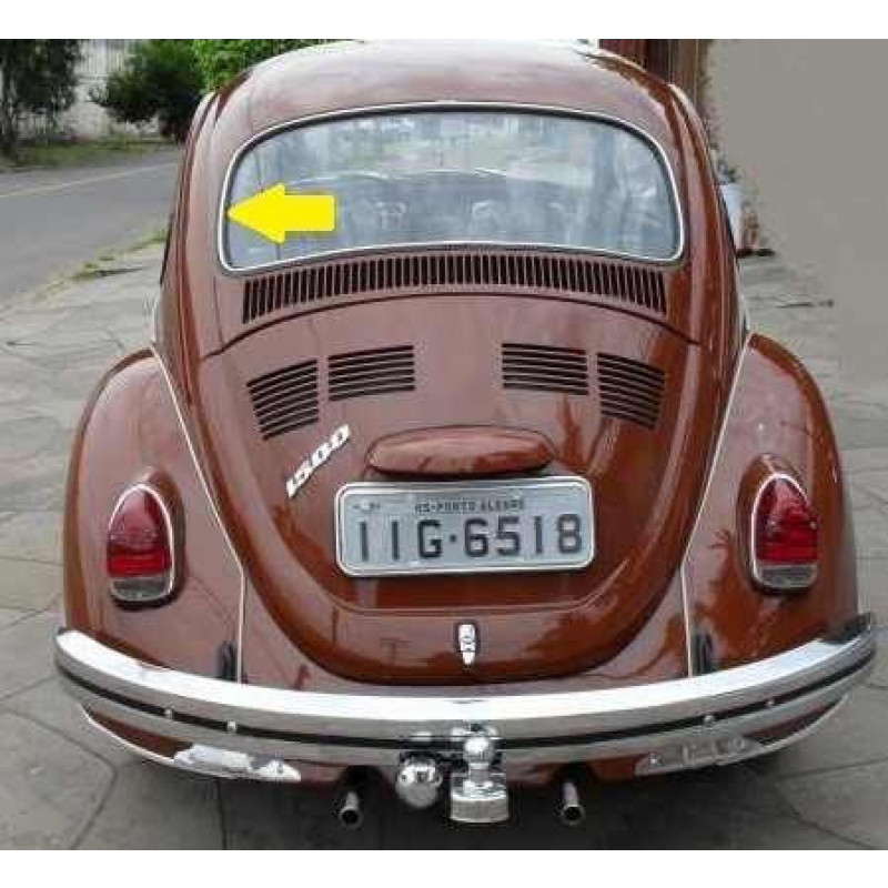 Borracha Vigia Traseiro Fusca após 67 Mod. Utiliza Friso