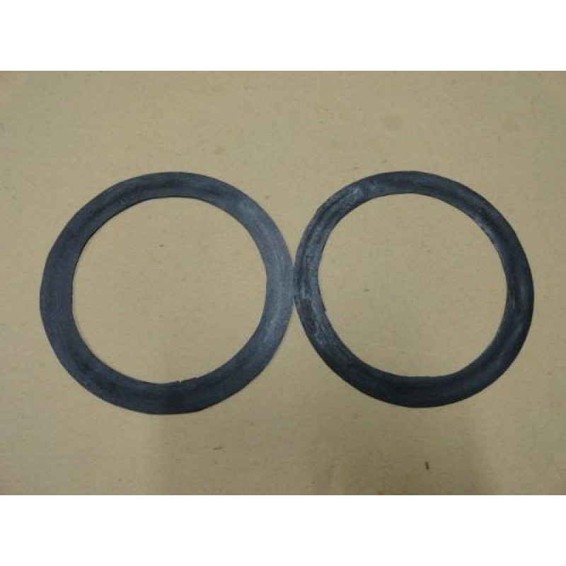 Borracha Vidro Farol Fusca após 73 - Par