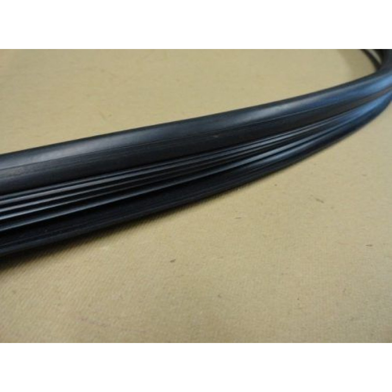 Borracha Parabrisa Fusca P/ Friso Todos os Anos