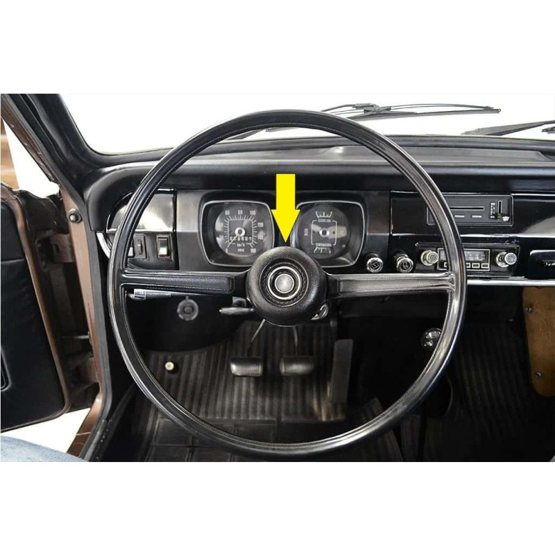 Botão Buzina Volante Corcel I Maverick Original Usado Encaixe Quebrado