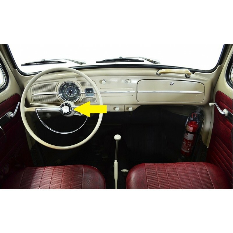 Botão do Volante Variant Fusca Karmann Ghia Zé Caixão TL