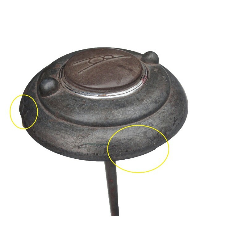 Botão da Buzina Volante c/ Varão Ford Passeio 1938 1939 Original Usado