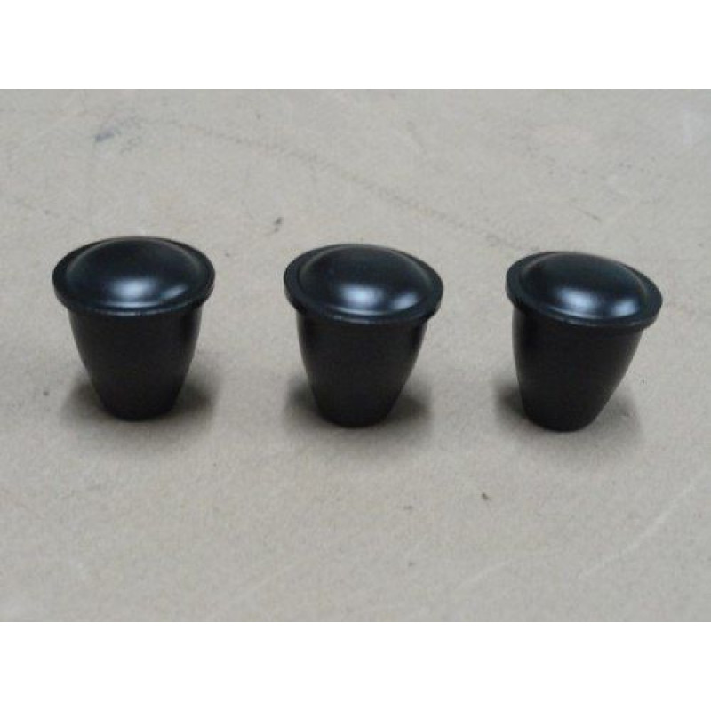 Botão Painel Kombi Preto