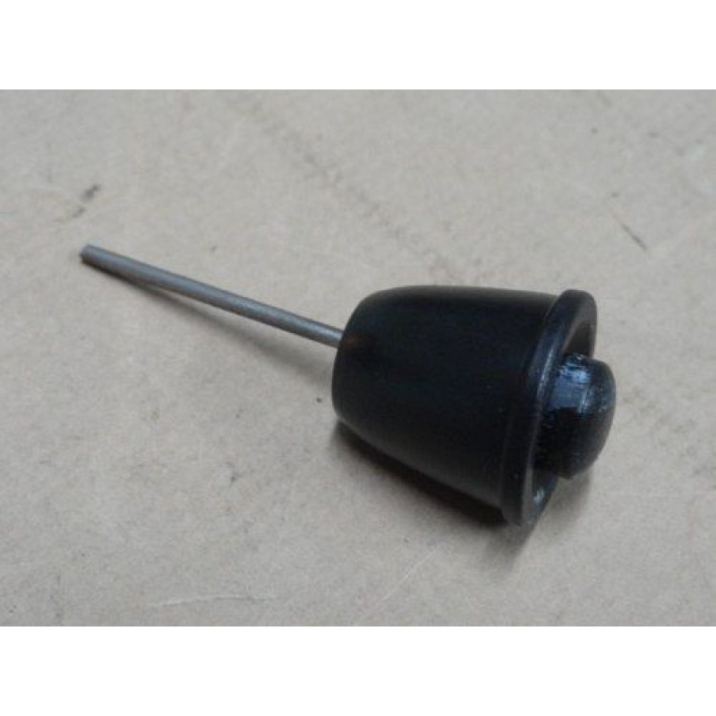 Botão com Esguicho Fusca até 70 Preto