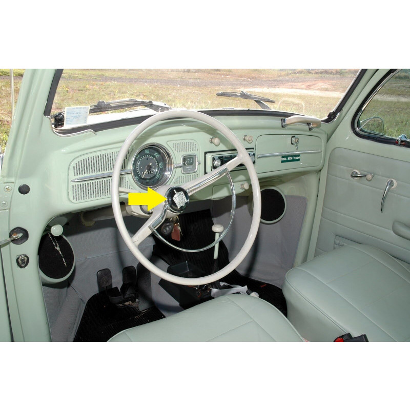 Botão do Volante Variant  Fusca Karmann Ghia 