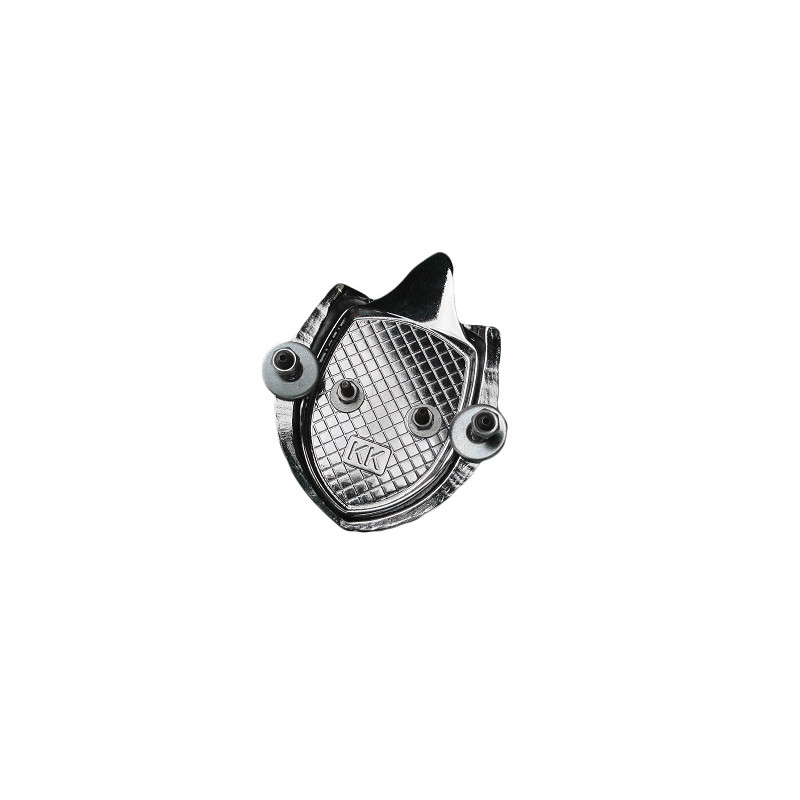 Emblema Brasão Capô com Moldura Deutschland Amarelo Fusca até 1966