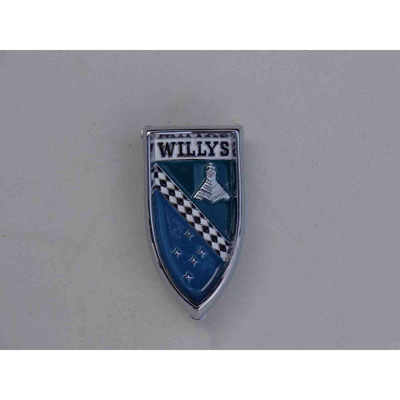 Brasão Emblema Coluna Traseira Aero Willys 1963 a 1969 - Unitário