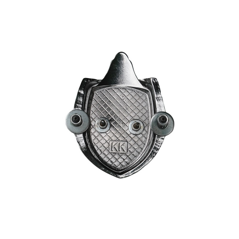 Emblema Brasão Capô com Moldura Wolfsburg Branco Fusca até 1966