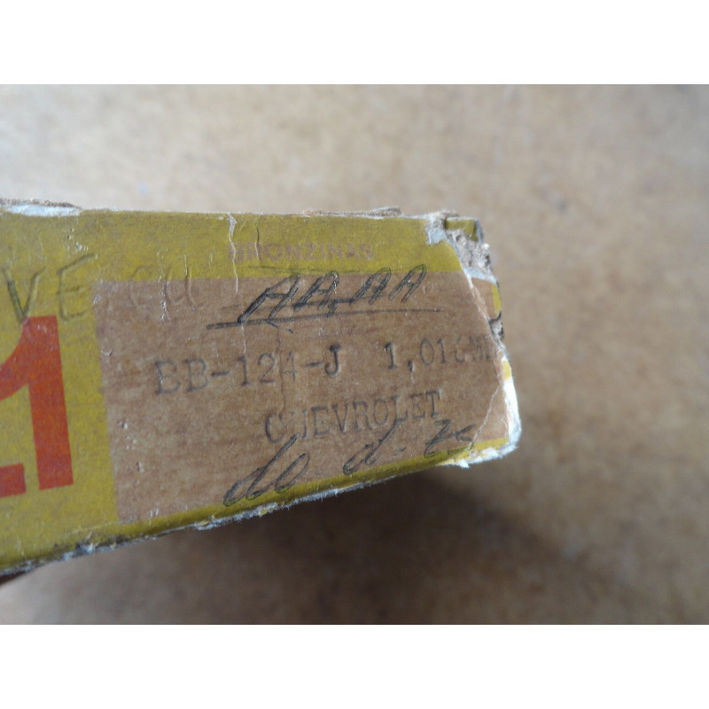 Bronzina de Biela Motor 4cc Opala Caravan 0.40 1,016mm Nova - Jogo