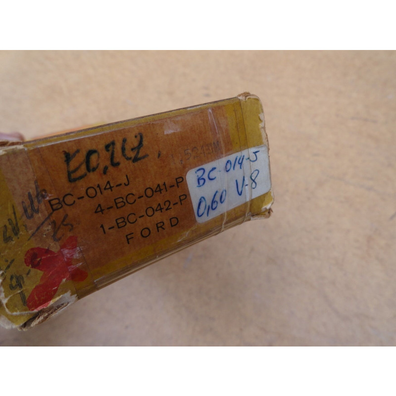 Bronzina de Mancal Motor Ford V8 272 292 0,60 1,524mm - Jogo